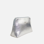 Bolso manos libres lila de sintético para mujer - Plateado