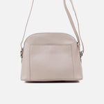 Bolso manos libres luna de cuero para mujer - Nude