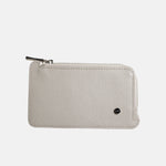 Tarjetero raffaella de cuero para mujer - Taupe