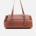 Cartera savia de cuero para mujer - Miel