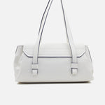 Cartera savia de cuero para mujer - Hueso