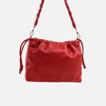 Cartera fiorella de cuero para mujer - Rojo