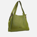 Cartera paulette de cuero para mujer - Verde