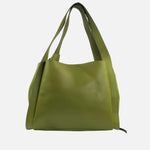 Cartera paulette de cuero para mujer - Verde