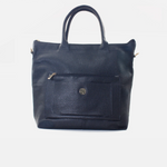 Cartera malia de cuero para mujer - Negro