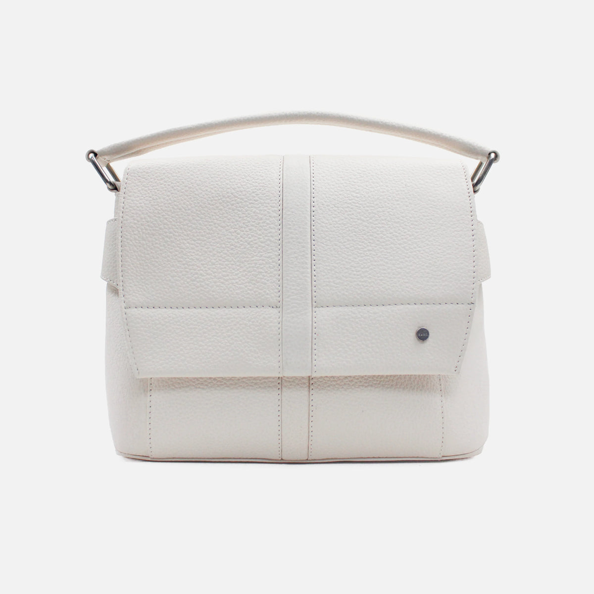 Bolso manos libres mariana de cuero para mujer - Hueso