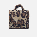 Monedero samara de cuero para mujer - Cafe