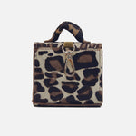 Monedero samara de cuero para mujer - Cafe