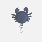 Llavero stacie de cuero para mujer - Azul