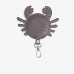 Llavero stacie de cuero para mujer - Café