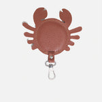 Llavero stacie de cuero para mujer - Miel