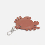 Llavero stacie de cuero para mujer - Miel