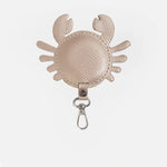 Llavero stacie de cuero para mujer - Cobre