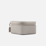 Joyero anastasia de cuero para mujer - Taupe