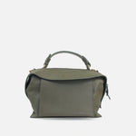 Bolso manos libres emily de cuero para mujer - Verde