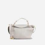 Bolso manos libres emily de cuero para mujer - Taupe