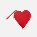 Sobre rubiana de cuero para mujer - Rojo