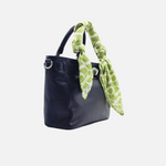 Cartera Serena de cuero para mujer - Negro