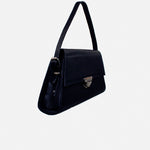 Bolso de mano mistral de cuero para mujer - Negro