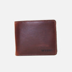 Billetera alessandro de cuero para hombre - Café