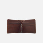 Billetera alessandro de cuero para hombre - Café