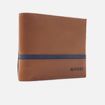 Billetera mattias de cuero para hombre - Miel
