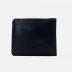 Billetera vincenzo de cuero para hombre - Negro