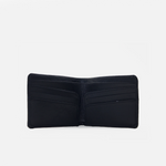 Billetera vincenzo de cuero para hombre - Negro