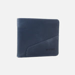 Billetera vincenzo de cuero para hombre - Azul