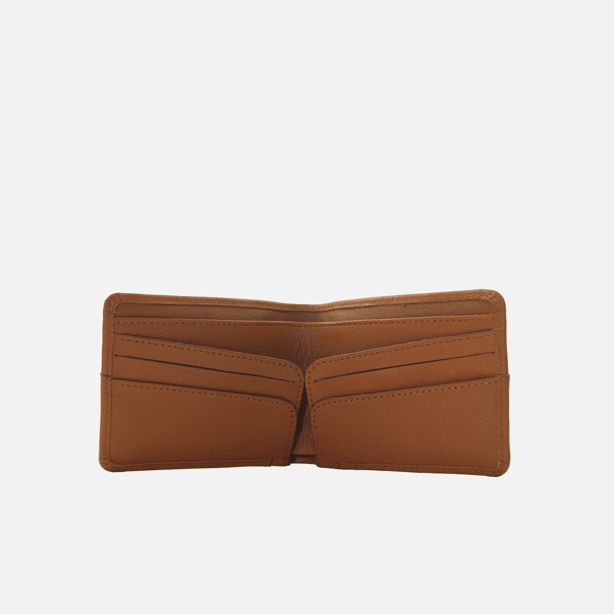 Billetera vincenzo de cuero para hombre - Miel
