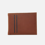 Billetera enrico de cuero para hombre - Miel