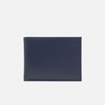 Billetera zinna de cuero para hombre - Negro