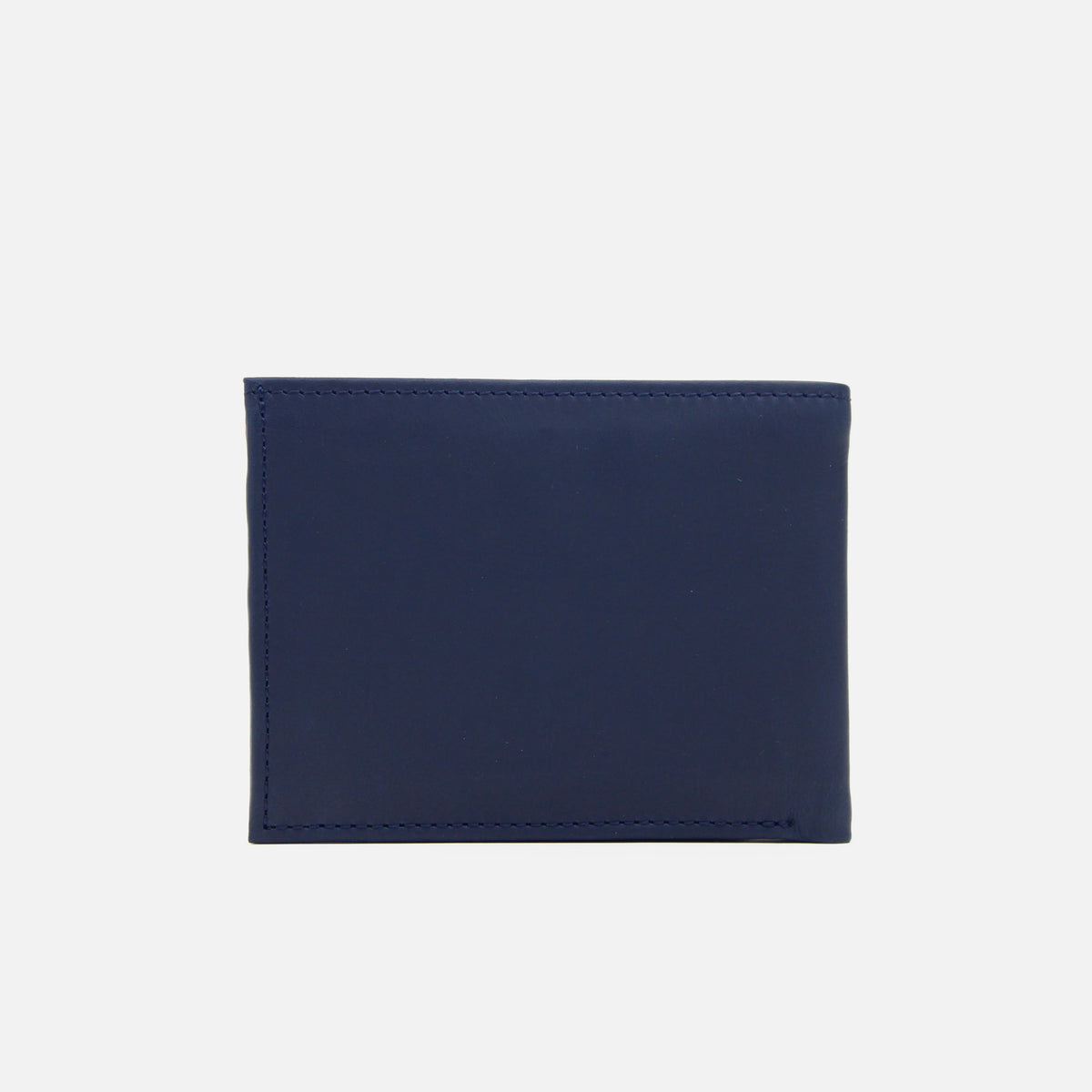 Billetera zinna de cuero para hombre - Azul