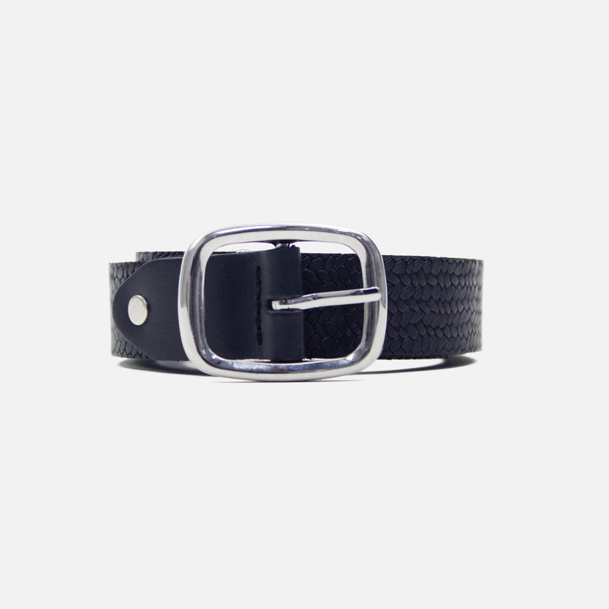 Correa noelia de cuero para mujer - Negro