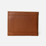 Billetera atlas de cuero para hombre - Miel