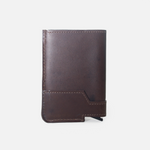 Tarjetero nube de cuero para hombre - Miel