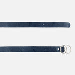 Correa 25 ailin de cuero para mujer - Azul