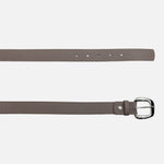 Correa silvana de cuero para mujer - Taupe