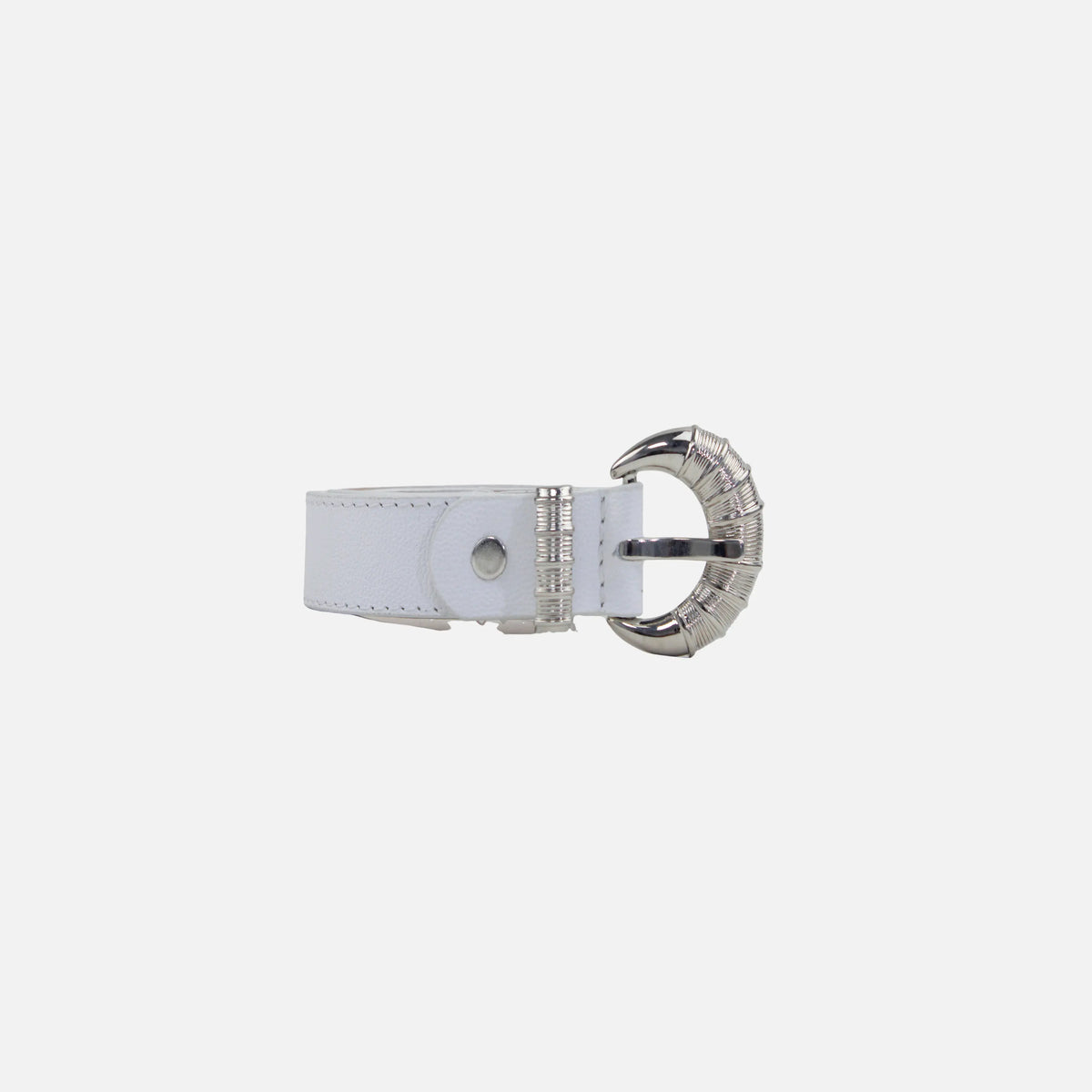 Correa 20 ariadna de cuero para mujer - Blanco