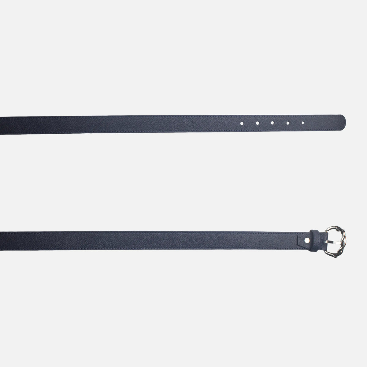 Correa alira de cuero para mujer - Azul