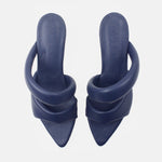 Sandalia tacon Veronica de sintético para mujer - Azul