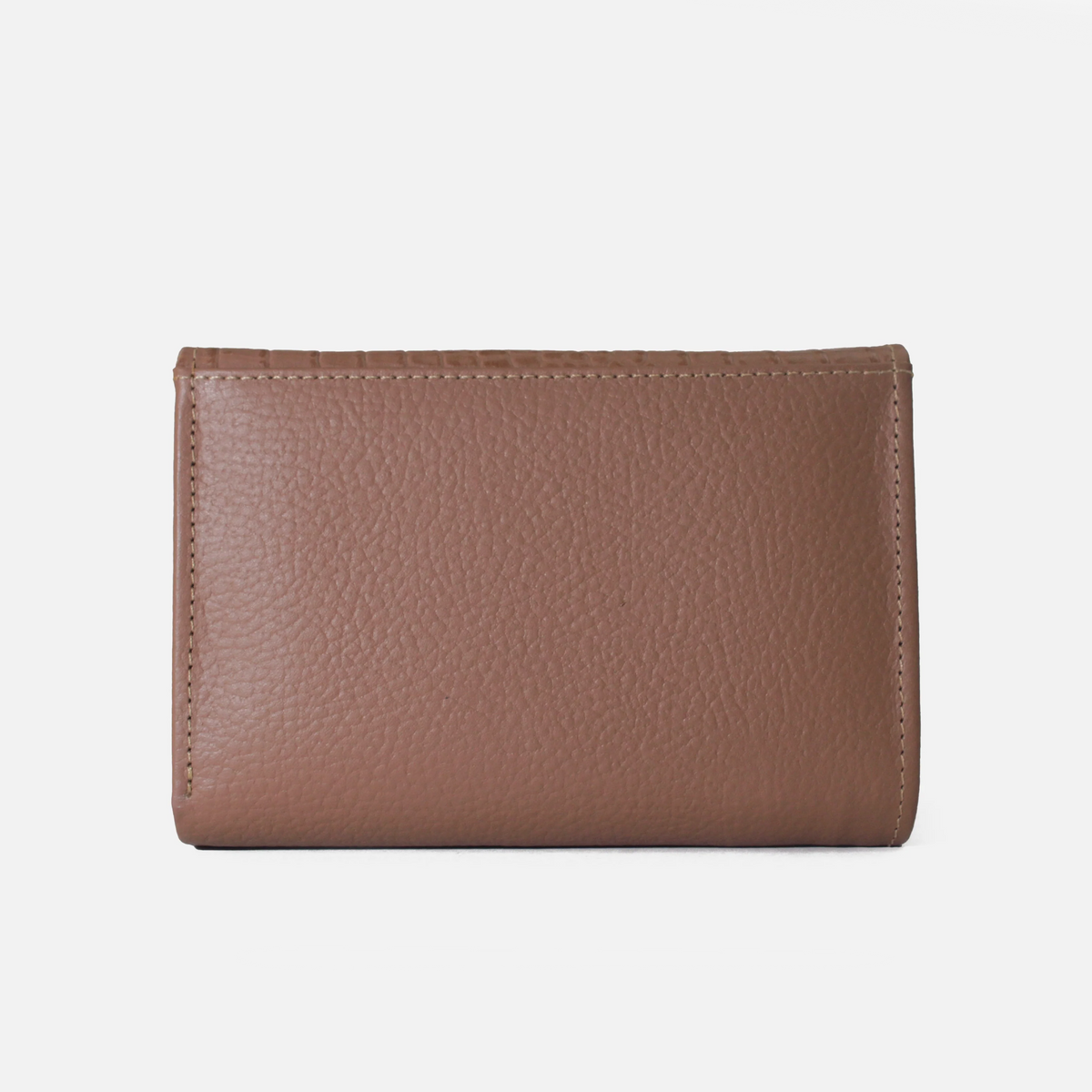 Billetera alani de cuero para mujer - Miel