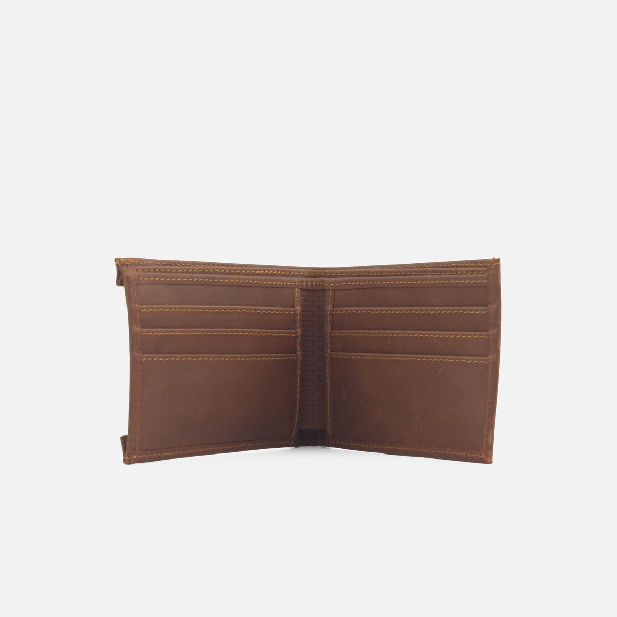Billetera stiven de sintético para hombre - Brandy