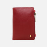 Billetera odalys de cuero para mujer - Rojo