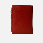 Billetera odalys de cuero para mujer - Rojo