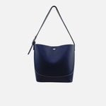 Cartera elemental de cuero para mujer - Azul