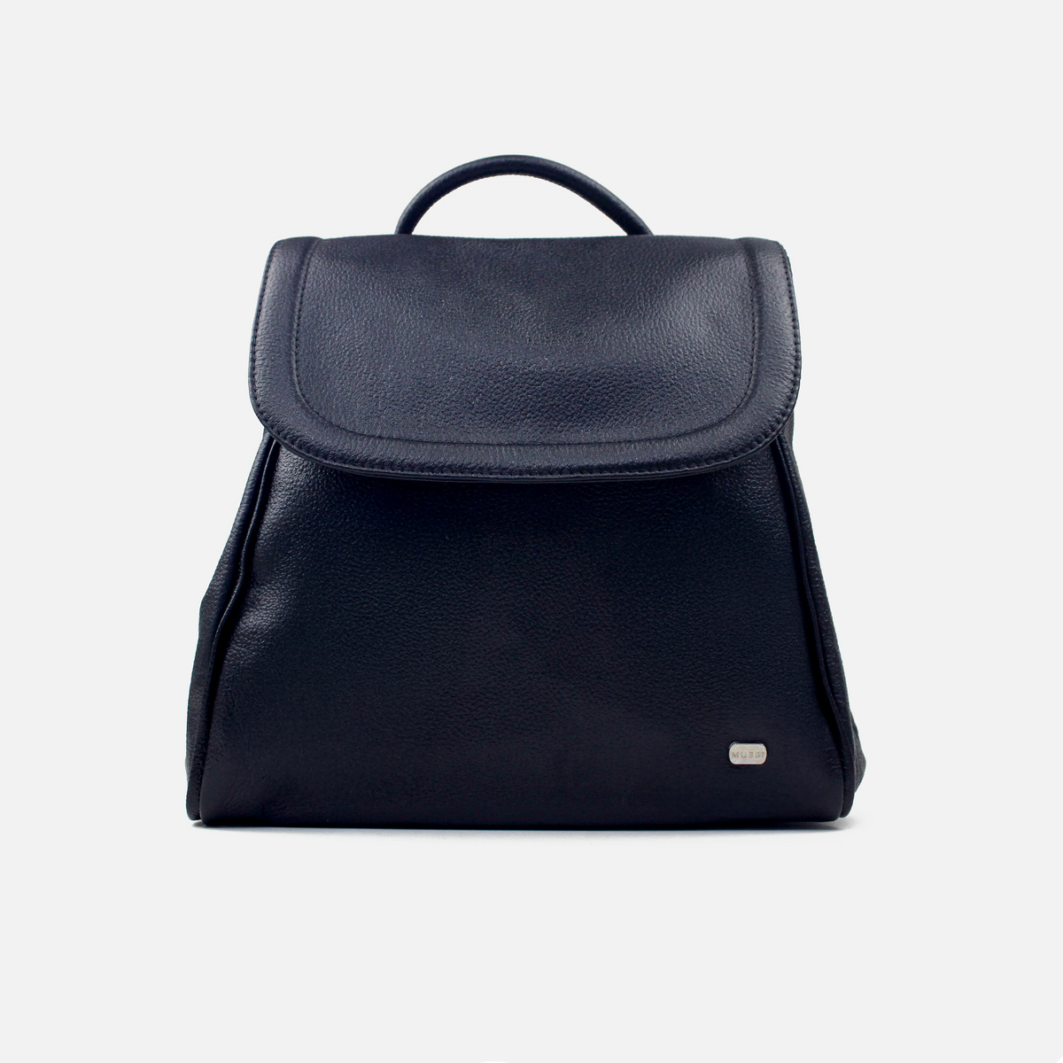 Morral rosaura de cuero para mujer - Negro
