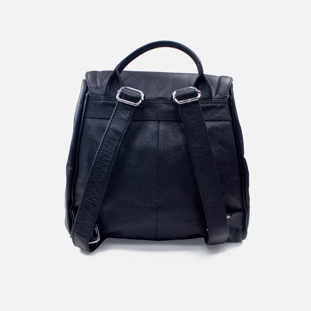 Morral rosaura de cuero para mujer - Negro