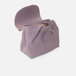 Bolso manos libres milan de cuero para mujer - Rosado