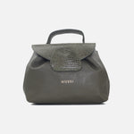 Bolso manos libres milan de cuero para mujer - Verde